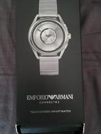 Armani connected smartwatch, Zwart, Android, Ophalen of Verzenden, Emporio Armani