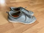 Ecco grijsblauwe leren veterschoenen mt 40, Ecco, Schoenen met lage hakken, Ophalen of Verzenden, Grijs