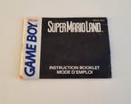 Super Mario Land Nintendo Gameboy Boekje Handleiding, Spelcomputers en Games, Ophalen of Verzenden, Gebruikt