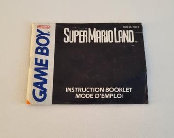 Super Mario Land Nintendo Gameboy Boekje Handleiding beschikbaar voor biedingen