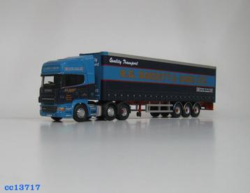 SCANIA R Topline Curtainside Moffet Kooi R.G. Basset 1-50 beschikbaar voor biedingen
