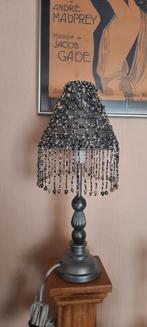 Vintage lampje met parels., Ophalen of Verzenden, Zo goed als nieuw, Minder dan 50 cm