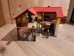 Schleich boerderij met poppetje en diertjes., Ophalen, Zo goed als nieuw