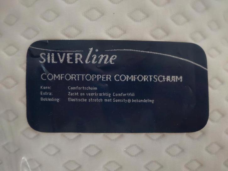 PULLMAN Silverline splittopper 180x220 comfortschuim, Huis en Inrichting, Slaapkamer | Matrassen en Bedbodems, Nieuw, Matras, 180 cm