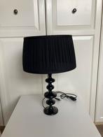 Prachtige zwarte lamp met lampenkap van Lifestyle 54 hoog, Ophalen of Verzenden, Zo goed als nieuw