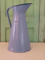 BLAUWE FRANSE EMAILLE WATERKAN, Antiek en Kunst, Curiosa en Brocante, Ophalen of Verzenden
