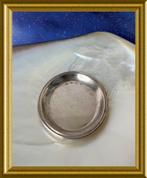 Miniatuur zilveren dienblad, klein ovaal schaaltje, Antiek en Kunst, Antiek | Goud en Zilver, Ophalen of Verzenden, Zilver