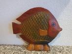 houten Vis - decoratie, Ophalen of Verzenden