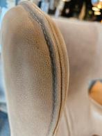 Draai Fauteuil mareina cognac leder h.e. design, Ophalen of Verzenden, Nieuw, 75 tot 100 cm, Stof