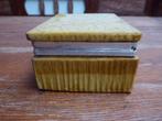 Vintage albasten doos., Antiek en Kunst, Ophalen of Verzenden