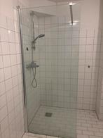 Glazen Douchewand met Chroom B-88 H 2.00, Doe-het-zelf en Verbouw, Sanitair, Ophalen, Gebruikt, Glas, Douche