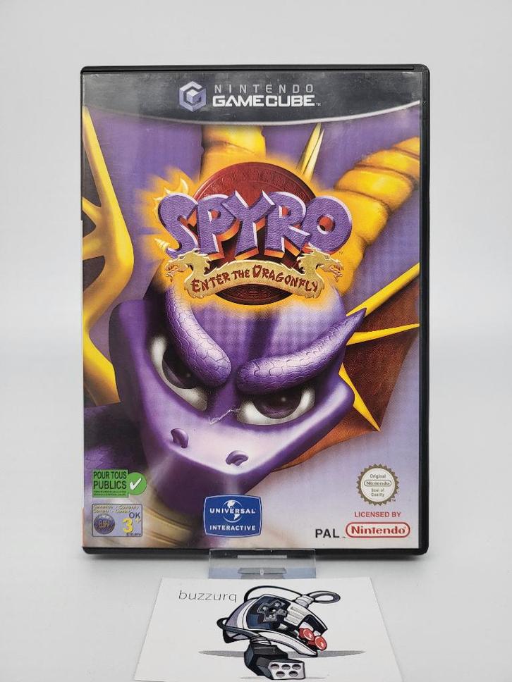 Spyro: Enter the Dragonfly - Nintendo GameCube NGC - PAL, Spelcomputers en Games, Games | Nintendo GameCube, Gebruikt, Avontuur en Actie