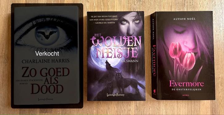 2 fantasyboeken voor €2, Boeken, Fantasy, Gelezen, Ophalen of Verzenden