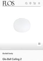 Flos Glo-Ball Ceiling 2 diffused light ceiling lamp, Ophalen, Zo goed als nieuw, Glas, Classic Flos ceiling lamp