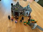 Harry Potter Lego 75947 Hagrids Hut Buckbeaks Rescue, Ophalen of Verzenden, Zo goed als nieuw, Complete set, Lego