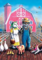 Art Puzzle - Cat Farm - 260XL stukjes, Hobby en Vrije tijd, Denksport en Puzzels, Ophalen of Verzenden, Minder dan 500 stukjes