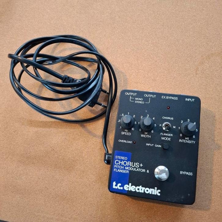 TC Electronic Stereo Chorus + Pitch Modulator & Flanger, Muziek en Instrumenten, Effecten, Gebruikt, Chorus, Ophalen of Verzenden
