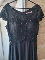 Avond jurk, Kleding | Dames, Zwart, Zo goed als nieuw, Onder de knie, Ophalen