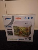 Superfish panorama 20, Dieren en Toebehoren, Ophalen, Zo goed als nieuw, Gevuld zoetwateraquarium