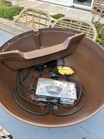 Superfish Mini Pond bruin + LED verlichting, Tuin en Terras, Vijvers, Verzenden, Zo goed als nieuw