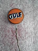 Emaille Gulf speld, Verzamelen, Ophalen of Verzenden, Zo goed als nieuw, Transport