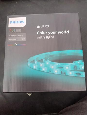 👉 Philips HUE lightstrip nieuw in doos beschikbaar voor biedingen
