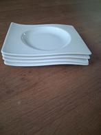 Villeroy & Boch NewWave bordjes 4x, Ophalen of Verzenden, Zo goed als nieuw, Bord(en), Overige stijlen