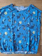 BLOUSE ZOMER. DAMES. ELVIRA. MAAT 42, Blauw, Maat 42/44 (L), Ophalen of Verzenden, Gedragen