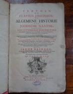 Flavius Josephus - Historie Joodsche Naatsie - 1726/1727, Antiek en Kunst, Ophalen of Verzenden