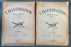 2 x L’Illustration oktober 1914 Eerste Wereldoorlog, Gelezen, Ophalen of Verzenden, Voor 1940, Algemeen
