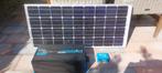 Zonnepaneel met mppt + 3000w omvormer zuivere sinus, Ophalen, Gebruikt