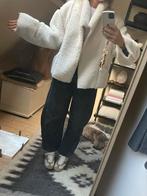 Maje roomwitte Teddy Coat - Maat 38 - Nieuwstaat!, Kleding | Dames, Jassen | Winter, Ophalen of Verzenden, Zo goed als nieuw, Maat 38/40 (M)