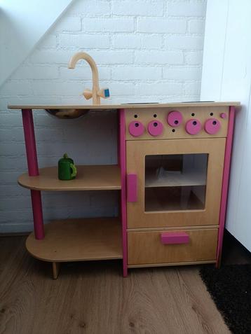 Dijk Toys Houten Speelkeuken - Zeer Degelijk! beschikbaar voor biedingen