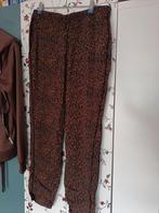 Luipaardprint broek Set - Maat 40, Maat 38/40 (M), SET, Bruin, Ophalen of Verzenden