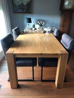 Eetkoek met 4 stoelen NU 145 euro COMPLEET, Ophalen of Verzenden, Zo goed als nieuw
