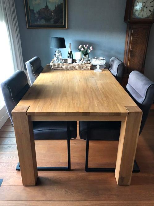 Eetkoek met 4 stoelen NU 145 euro COMPLEET, Huis en Inrichting, Complete eetkamers, Zo goed als nieuw, Ophalen of Verzenden