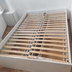 BRIMNES IKEA BED, Huis en Inrichting, Slaapkamer | Bedden, Gebruikt, 140 cm, Wit, Hout