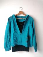 Beachwave blauwe sweater met V-hals, maat 40/42, Maat 38/40 (M), Beachwave, Blauw, Ophalen of Verzenden