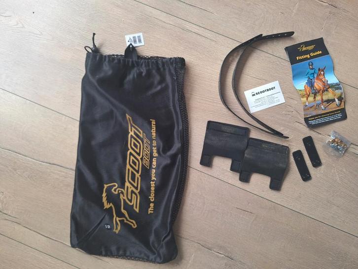 Scootboots  maat 10, Dieren en Toebehoren, Paarden en Pony's | Beschermers, Zo goed als nieuw, Ophalen of Verzenden