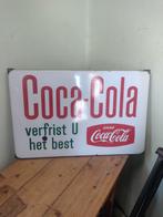 Origineel emaille bord Coca Cola., Verzamelen, Merken en Reclamevoorwerpen, Ophalen of Verzenden, Zo goed als nieuw, Reclamebord