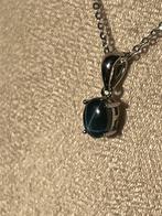 Saffier stersaffier hanger beschermt intuïtie inzicht magie, Blauw, Nieuw, Ophalen of Verzenden, Met edelsteen