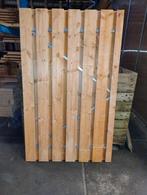 Schuttingdeur 120cm breed - Houten Poort met stalen frame, Ophalen, 1 tot 2 meter, Minder dan 3 meter, Nieuw