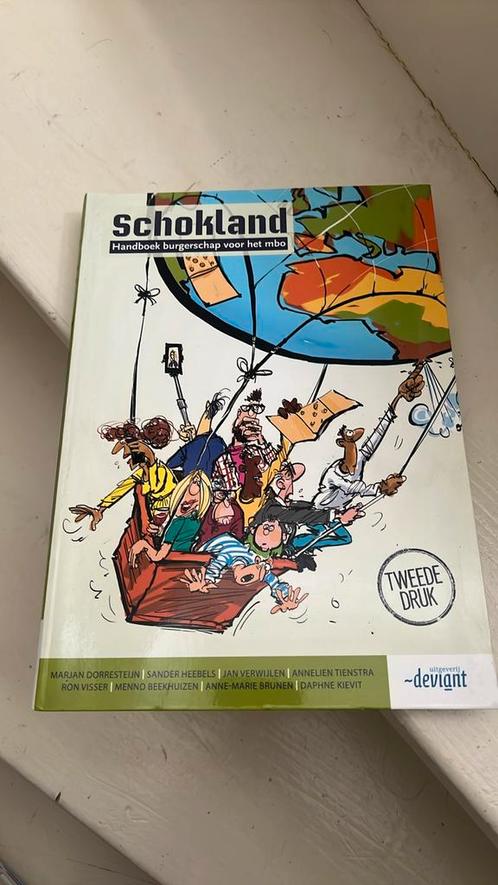 Ron Visser - Schokland handboek, Boeken, Schoolboeken, Zo goed als nieuw, Nederlands, Overige niveaus, Ophalen of Verzenden