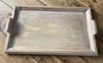 Dienblad onbewerkt hout 36x59,5 cm, Ophalen of Verzenden, Zo goed als nieuw, Rechthoekig, Hout