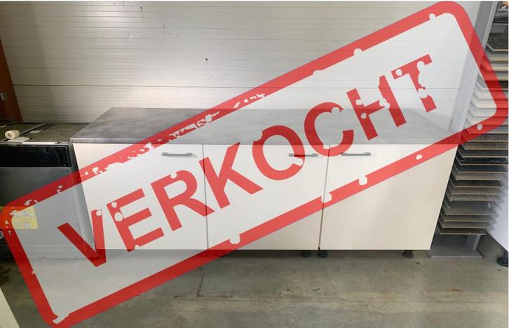 Klein keukenblok VERKOCHT, ZIE PROFIEL VOOR ACTUEEL AANBOD, Huis en Inrichting, Keuken | Keukenelementen, Zo goed als nieuw, Minder dan 100 cm