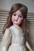 Antieke pop, beeldschone grote armand marseille, 78 cm, Verzamelen, Poppen, Ophalen, Zo goed als nieuw, Pop