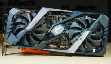 RTX2080 8GB GDDR6 Aorus Master RGB OC Game Videokaart beschikbaar voor biedingen