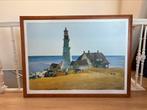 Groot schilderij, kust, Ophalen