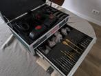 Nette Bosch Accu Boormachine PSR 18 + 2x Accu + Koffer, Ophalen of Verzenden, Gebruikt, Boormachine