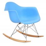 Blauwe Schommelstoel - Zo goed als nieuw!, Huis en Inrichting, Stoelen, Ophalen, Blauw, Zo goed als nieuw, Eén